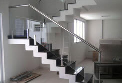 Corrimo de ao inox